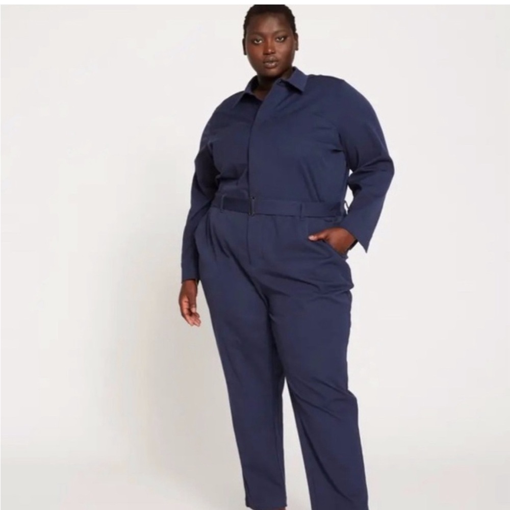 Universal Standard long sleeve jumpsuit